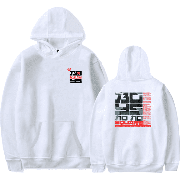 The Boys Merch Hoodies No No Square Hoodie Unisex Fashion Casual Sweatshirt Pullover