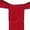 Red, variant on Panties for Women Sexy Women Pearl G String And Thongs Solid Low Waist Underwear
