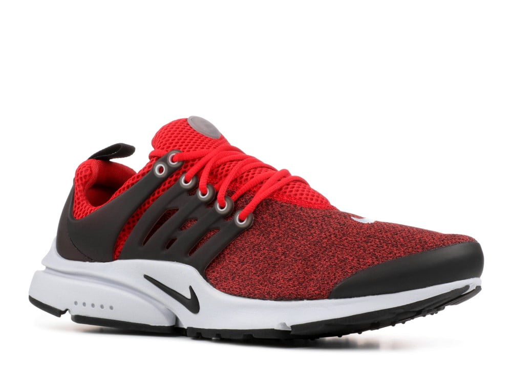 nike air presto essential black red