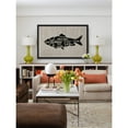 thumbnail image 4 of "Fish Cuts II" Framed Painting Print, 4 of 5