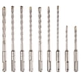thumbnail image 6 of Yescom 17 pcs SDS Plus Hammer Drill Bits and Chisel Concrete Masonry Drill Bit Set, 6 of 9