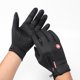thumbnail image 1 of Guantes de pantalla táctil para mujer, para exteriores, invierno, cálidos, forro polar, esquí, PU, cremallera, impermeables, para hombre, guantes deportivos para montar en motocicleta, 1 of 5