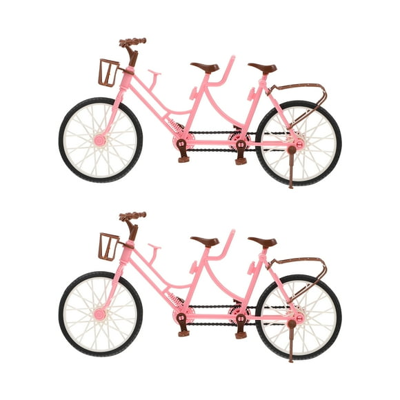 Two Seater Bicycle Toy for Kids to Play and Learn Multi Color ABS Material 2 Pieces Small Size