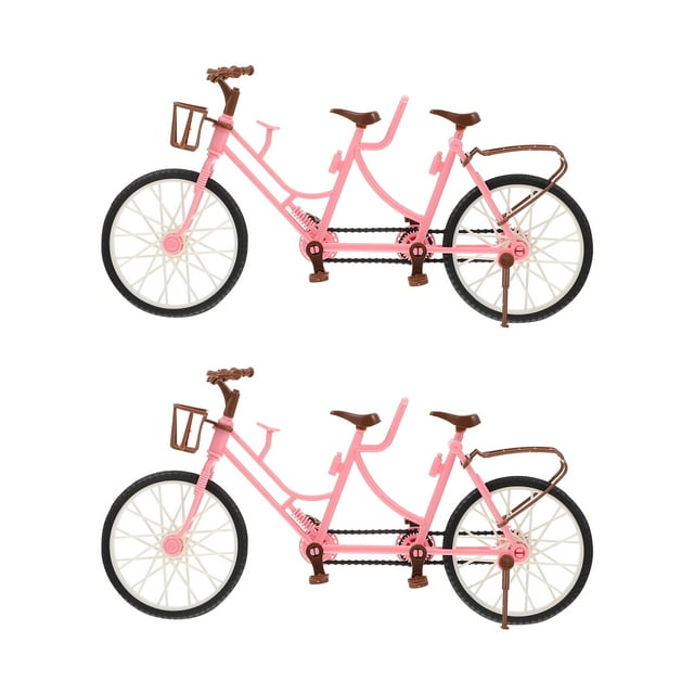 Two Seater Bicycle Toy for Kids to Play and Learn Multi Color ABS Material 2 Pieces Small Size