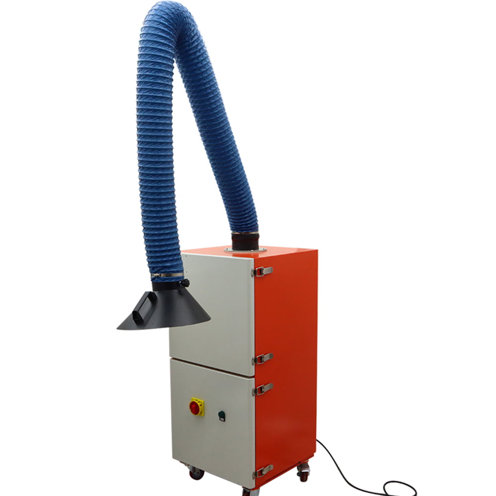 INTBUYING Portable Fume Extractor Welding and Powder Mixing Applications Welding Fume Extractor 220V 