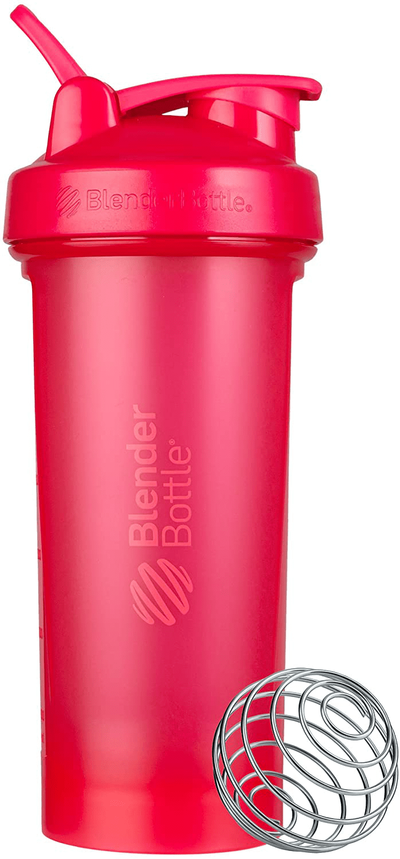 Shaker Bottle in Rose Red (Lid & Body) w. Classic Loop Hook & Measurement  Marks of 12 Oz/400 ML & A …See more Shaker Bottle in Rose Red (Lid & Body)