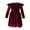 Wine, variant on Diufon Infant Baby Girl Christmas Dress Velvet Ruffled Long Sleeve Birthday Wedding Party Pleated Princess Dress