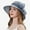Grey, variant on Hauaitttt Womens Summer Dress Hat Wide Leaf Flower Bridal Shower Hat Sun Hats Beach Hat Hiking Visors for Women Boys Beach Hat Tennis Hat Lay Hat Ponytail Hat Hat Drawstring for Women Beach Boating