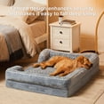 thumbnail image 4 of WNPETHOME Cama ortopédica para perros extra grandes – Cama para perros XL impermeable, sofá para perros con refuerzo, sofá impermeable para perros para dormir, cama para perros grandes, 4 of 5