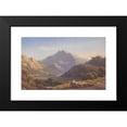 thumbnail image 2 of George Fennel Robson 24x17 Black Modern Framed Museum Art Print Titled - Snowdon from Llyn Nantlle, North Wales (1832), 2 of 5