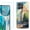 Europe Summer, variant on For Motorola Moto G Stylus 5G 2025 Phone Case Cover with Tempered Glass Screen Protector, by OneToughShield - Melting Clock