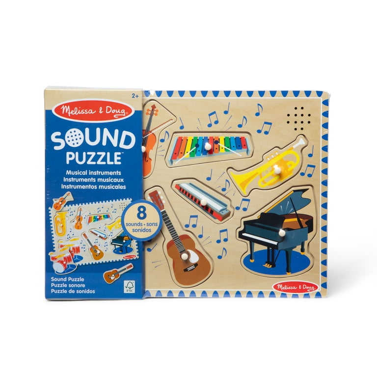 Melissa & Doug Musical Instruments Sound Puzzle photo 3