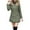 Green, variant on Breezora Women's Long Insulated Quilted Puffer Coat With Hood Thermal Warm Parka Style Winter Jacket L Size Black