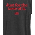 thumbnail image 3 of Diet Coke - Just For The Taste Of It - Ladies Short Sleeve Graphic T-Shirt, 3 of 5