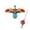 Green, variant on Rod Handheld Kite Lightweight Portable Flying Kite with String Reel Mini Dynamic Wing Kite for Park Beach Backyard Family Summer Outdoor Activity Toy