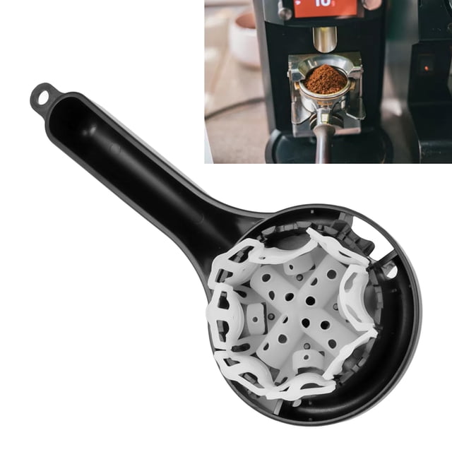 Coffee Machine Brewing Head Clean Brush, Professional Ergonomic Silicone Compact Coffee Machine Brush For Cafe Grinder Clean Tool