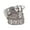 Silver, variant on Cool Gothic Waist Chain Casual Belt Studded Waist Ceinture Lady Glittered Belt