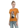 thumbnail image 4 of Women's Basic Short Sleeve T-Shirt Demon Slayer: Koiju and Nidouzi, 4 of 6