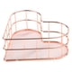thumbnail image 4 of Cesta de almacenamiento de hierro y metal, soporte para baño, estante de cocina, organizador, Baoblaze Cesta de almacenamiento de alambre de hierro, 4 of 8