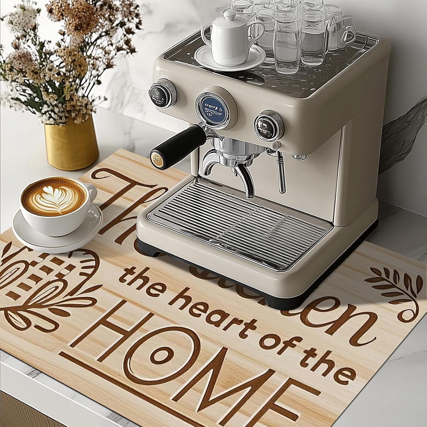 Stove Top Cover for Electric 28 x 20 inches Stove Top Covers Pad Kitchen Decorations Offee Bar Mats Pad for Stovetop Dishes Utensils Countertops Sinks Pads