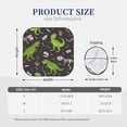 thumbnail image 3 of Balery Dinosaur Skeleton Sun Shield 2 Pack For Car Front Windows Foldable Sun Visor Protector Blocks Max Uv Rays And Keeps Your Vehicle Cool For Most Sedans Suv Truck, 3 of 7