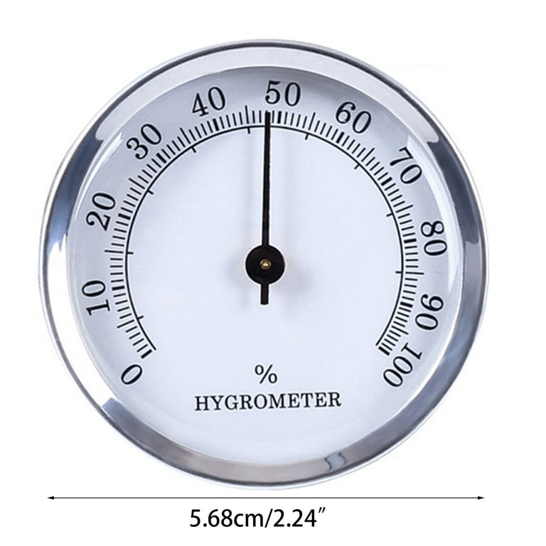 Pointer Hygrometer Compatible w/Cigar Box Cigar Cabinet Cigar Humidor  Hygrometer 