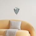 thumbnail image 2 of Wall Hanging Storage Rack Decorative Floating Shelf Wall Mount Organizer Wall Floating Shelf Decor European Style Hanging Shelf, 2 of 9
