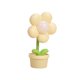 thumbnail image 2 of Lámpara de flores Mini luz nocturna Luz de guardería Regalo de cumpleaños Decoración del hogar Lámpara de escritorio Mini lámpara Lámpara de mesita de , AMARILLO Yinane Luz de noche, 2 of 8