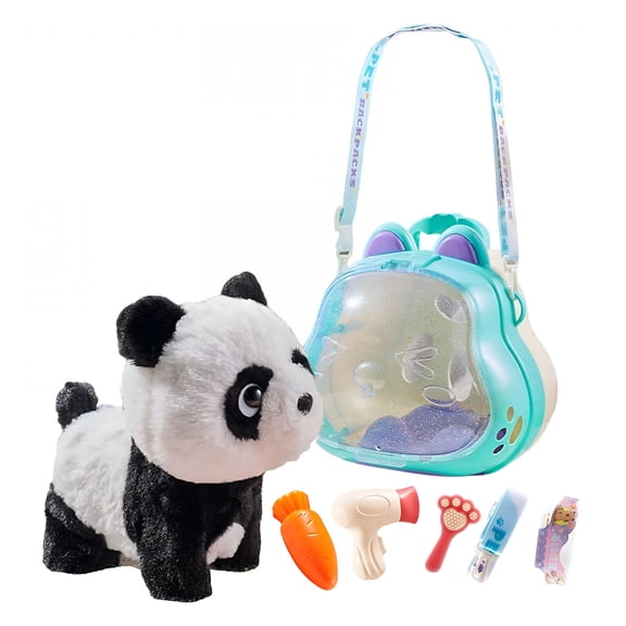 CYFW Robot Cat Rabbit That Like A Real Cat Walking Barking Tail Wagging Smart Realistic Robotic Cat Birthday Present Christmas Easter Present for Babies