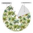 thumbnail image 2 of Sikiie Green Hawaii Palms 30-48 inches {designName} Print Christmas Tree Skirt Snowman Xmas Tree Skirt with Edge Christmas Decorations for Holiday Party30", 2 of 7