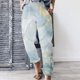 thumbnail image 2 of Pantalones Sueltos Con Estampado de Cintura Elástica Informal Para Mujer A La Moda Odeerbi  ODB-6, 2 of 5