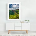 thumbnail image 2 of The New River Gorge Bridge No. 2 - West Virginia Photography White Framed Wall Art Print 24 x 36 inches, 2 of 3