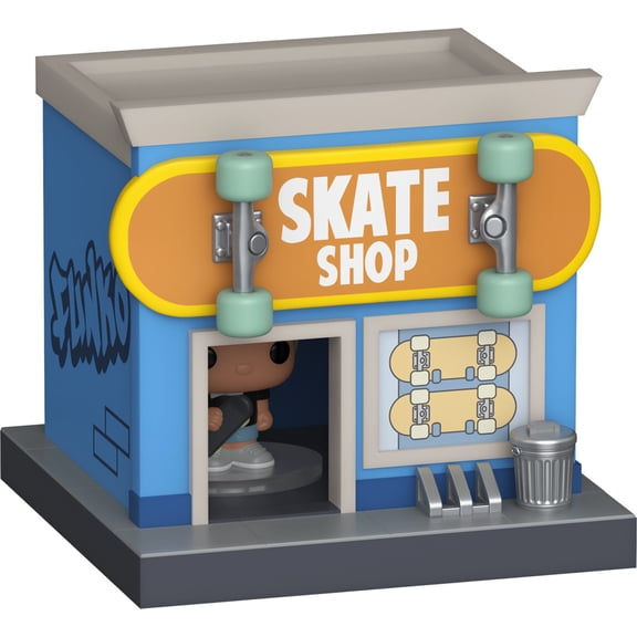Funko Bitty POP! Towns: City Skateboarder & Skate Shop