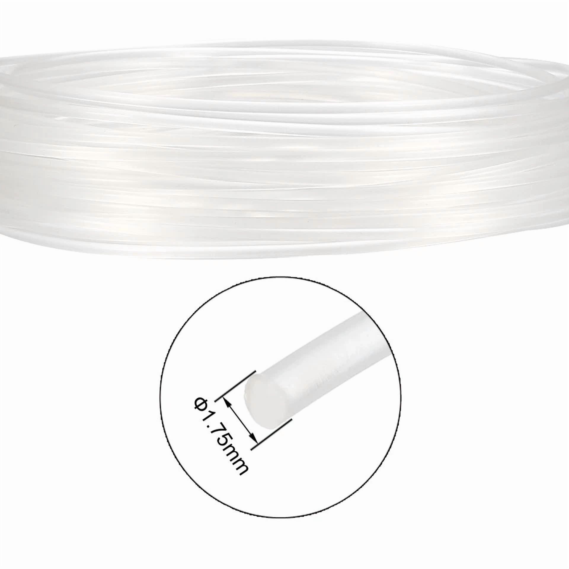 BUTTERFLY- 10 Meter 32.5 Ft Pla 3D Pen/3D Printer Filament 1.75 Mm Transparent