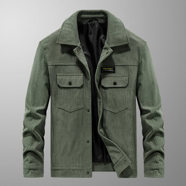 DPTALR Manteau Thermique Rembourré à Fermeture Éclair et Col Rabattu pour Hommes