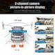 thumbnail image 5 of 4 Inch Touch Screen Car DVR 1080P Dash Cam Front Inside Rear Camera Night Vision Loop Recording G-Sensor(B), 5 of 5