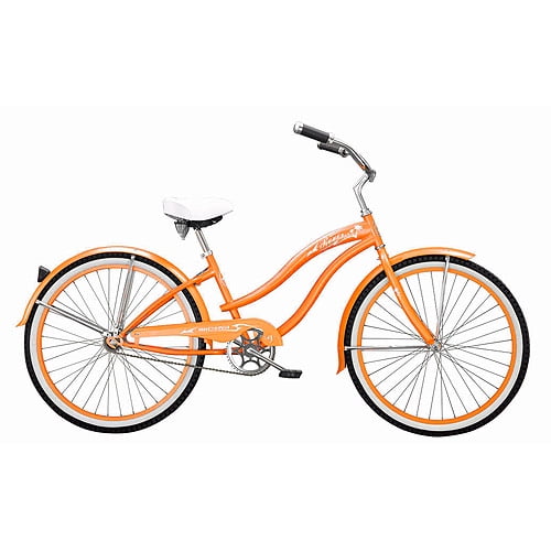girls orange bike