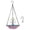 4-Purple, variant on Coollooc Solar Powered Hanging Feeder Birdbath, 9x18 Inch Outdoor Hanging Bird Bath with Solar Fountain, Large Humming Birds Baths Fountains, with Solars Pump & Glass Bowl, for Gardens(1-Pink)