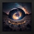 thumbnail image 2 of Maki 20x20 Black Modern Wood Framed Wall Art Titled - The Journey, 2 of 6