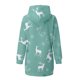 thumbnail image 4 of Vestido corto de sudadera con capucha y bolsillos con estampado navideño para mujer informal a la moda Pompotops  hdfakjf907, 4 of 4