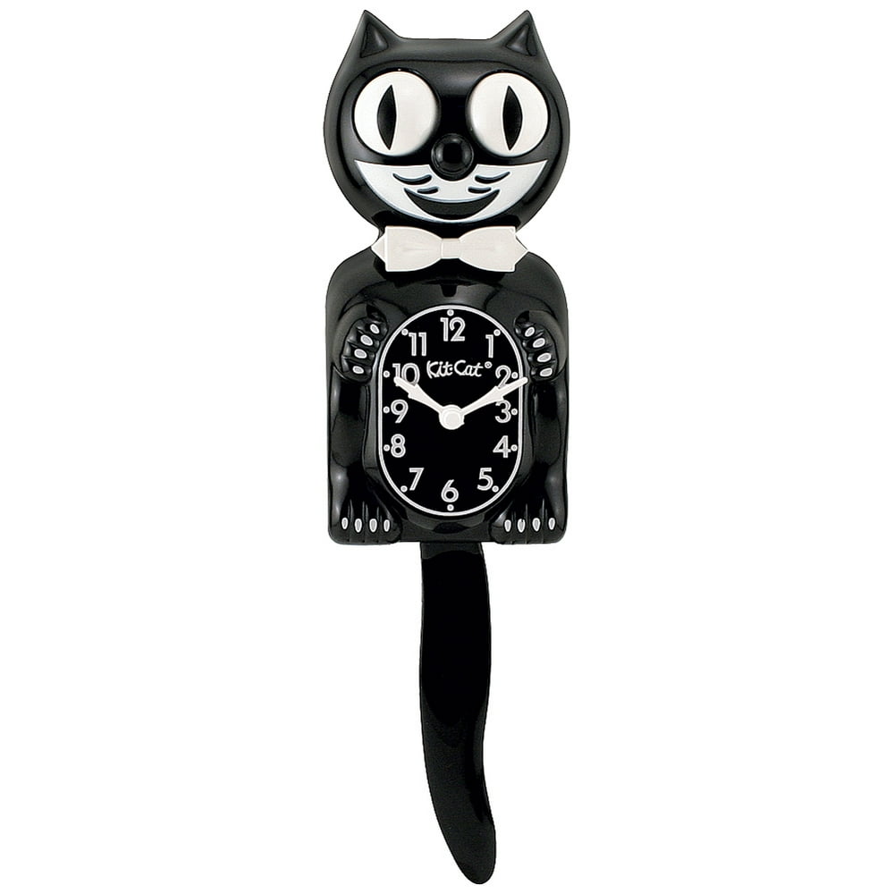 Califoria Clock Co Kit Cat Klock W Rolling Eyes And Pendulum Tail Retro