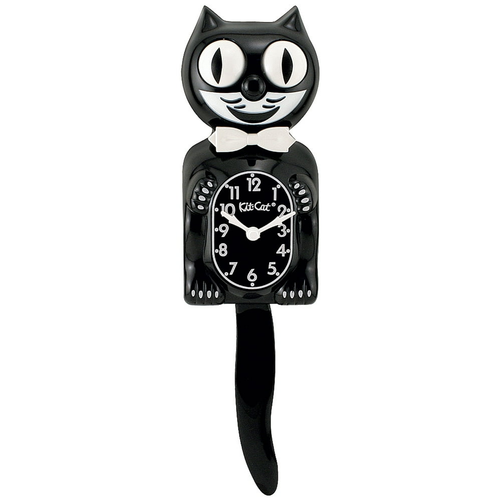 Califoria Clock Co KitCat Klock w/ Rolling Eyes & Pendulum Tail Retro