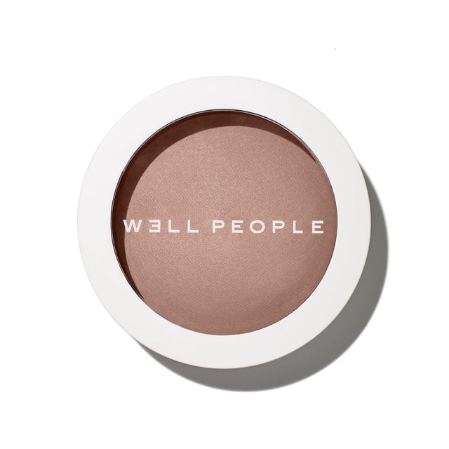Well People Superpowder Bronzing Powder Polvos bronceadores horneados hidratantes para un brillo natural Acabado semimate Vegano y sin crueldad Golden Hour