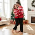 thumbnail image 5 of Family Matching Christmas Sweater Crewneck Long Sleeve Knitted Pullover Tops for Couples, 5 of 7