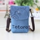 thumbnail image 1 of Bolso bandolera de lona para mujer, bolso bandolera con dibujos creativos distintivos para llevar en la mano, bolso bandolera de tela de doble propósito para teléfono móvil de pantalla, 1 of 6