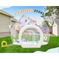 thumbnail image 6 of Jocisland 13ft Bubble House with Tunnel and Balloons, PVC Inflatable Balloon House with 750W Air Blower and 650W Air Pump for Party, Wedding, 6 of 8