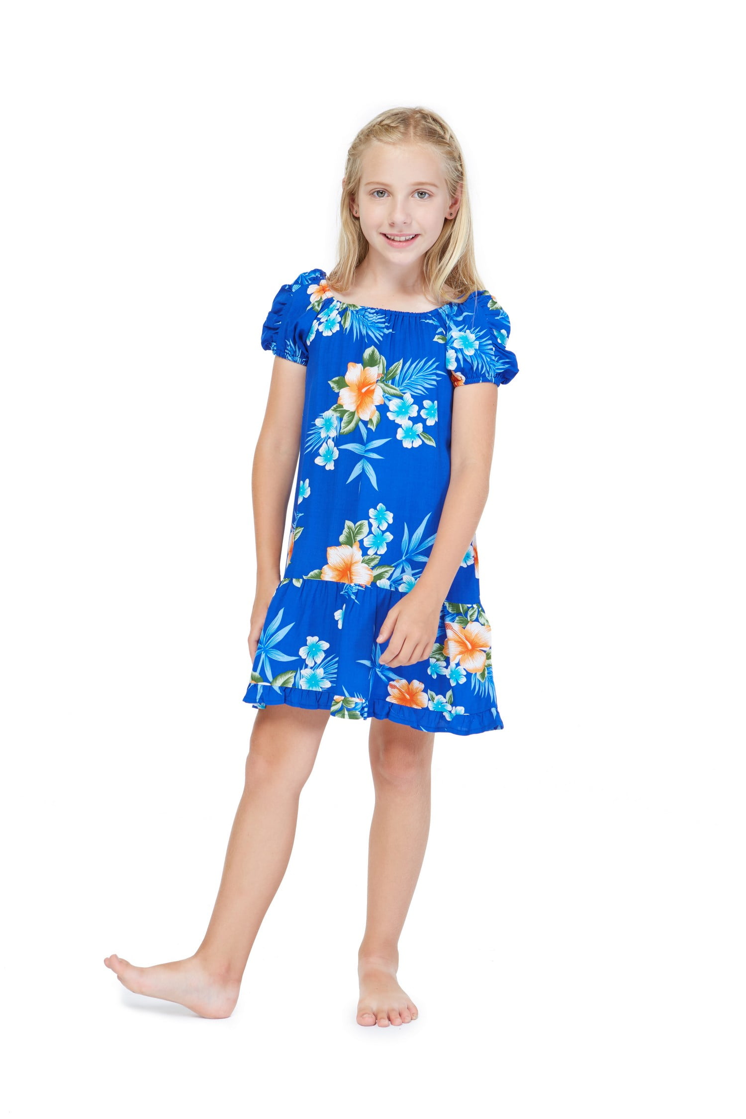 simple ruffle dress