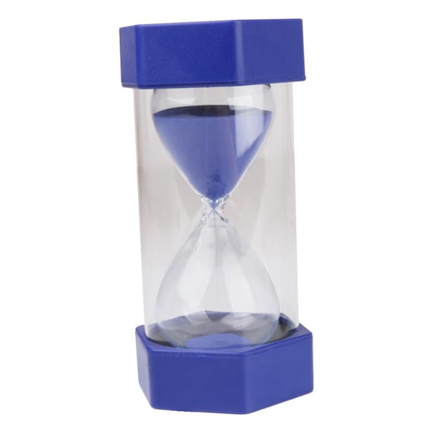 Nuevo temporizador de reloj de arena para huevos/cepillo de dientes (1-10-20-30 minutos) 60 min azul