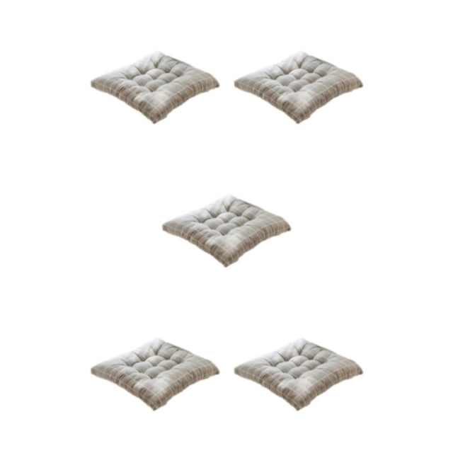 Yuarrent Cojín Para Silla Cuadrada - Y Cómodo Cojín Para Silla Cuadrado Simple Y Fácil De Cuidar Cuadrícula Gris Type2 NO2