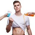 thumbnail image 3 of Men's Summer Short Sleeved Shirt Leisure Dirt Proof Easy to Match Antifouling And Waterproof round Neck Solid Color, 3 of 9